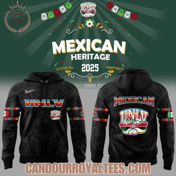 UNLV Rebels Mexican Heritage Night 2025 Hoodie