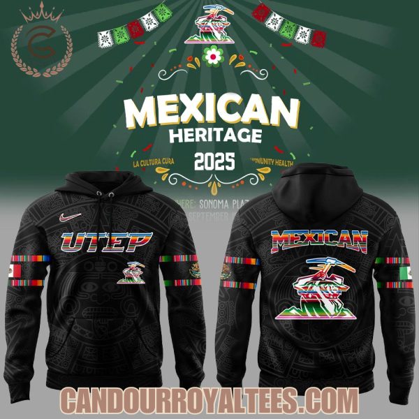 UTEP Miners Mexican Heritage Night 2025 Hoodie