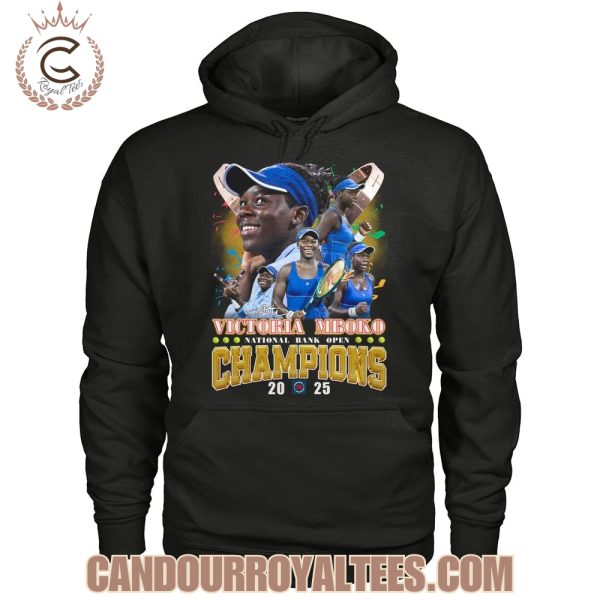 Victoria Mboko National Bank Open Champions 2025 T-Shirt