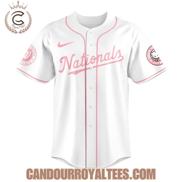 Washington Nationals x Hello Kitty 2025 Jersey
