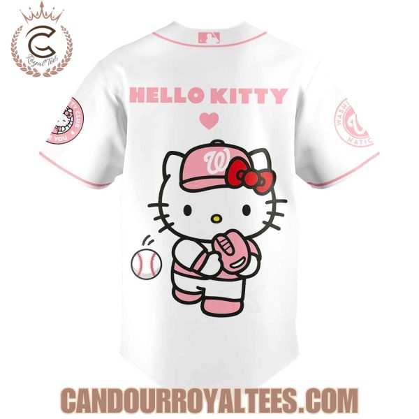 Washington Nationals x Hello Kitty 2025 Jersey