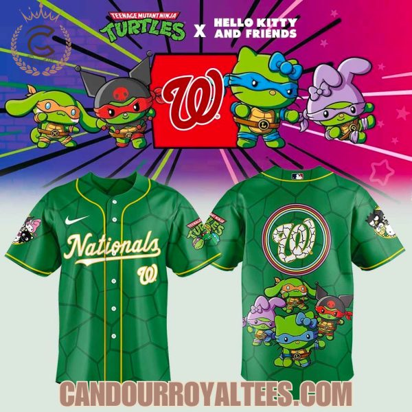 Washington Nationals x Hello Kitty and Friends Jersey