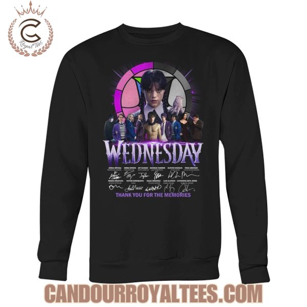 Wednesday Thank You For The Memories T-Shirt