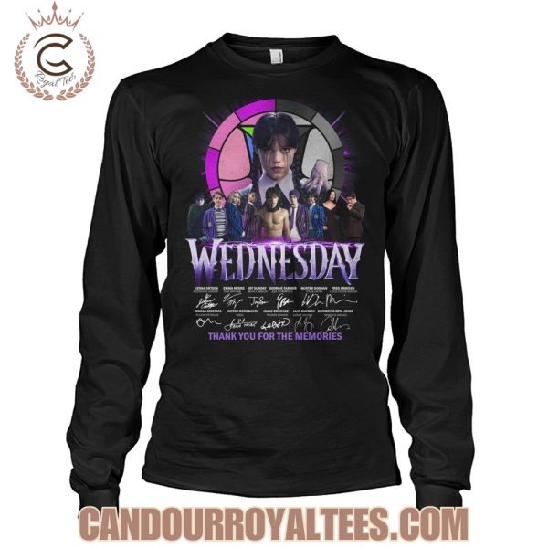 Wednesday Thank You For The Memories T-Shirt