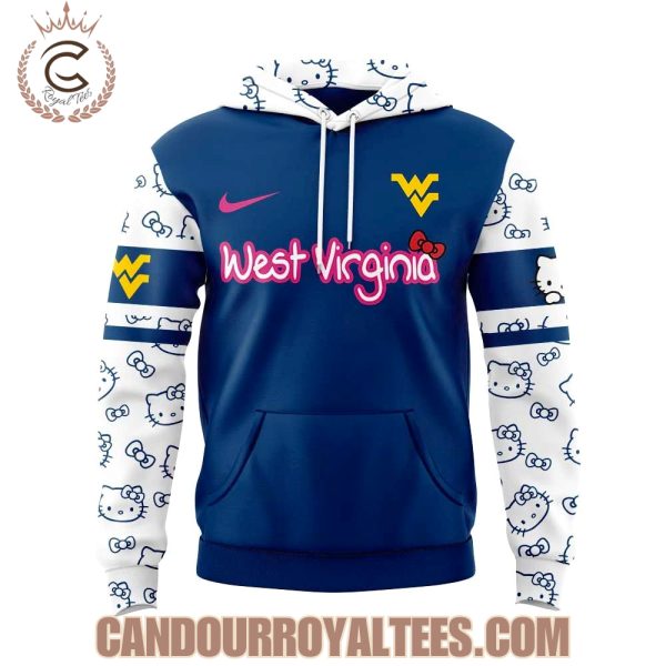 West Virginia Mountaineers x Hello Kitty 2025 Hoodie