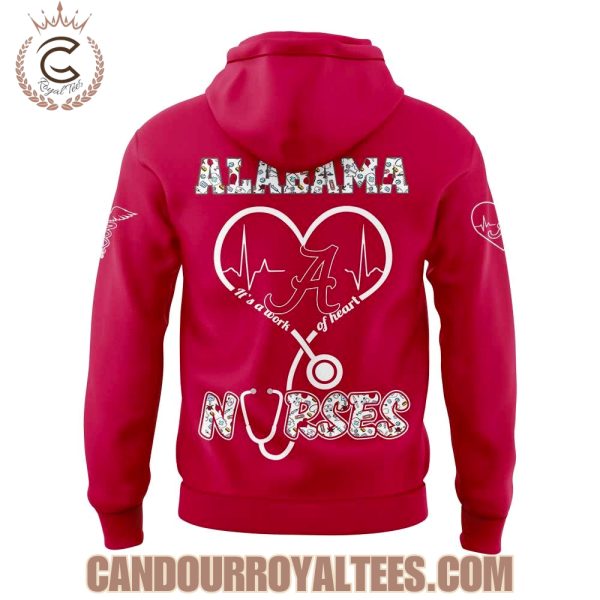 Alabama Crimson Tide x Nurses Appreciation 2025 Hoodie