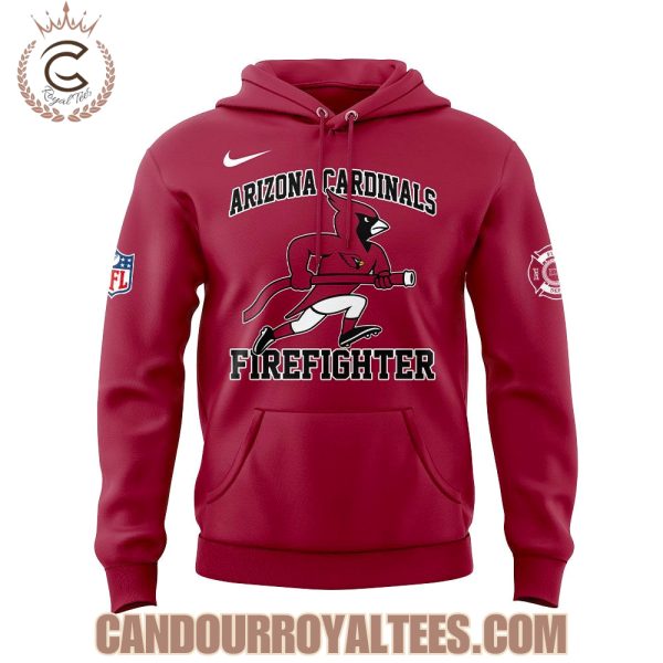 Arizona Cardinals Firefighter Appreciation 2025 Hoodie