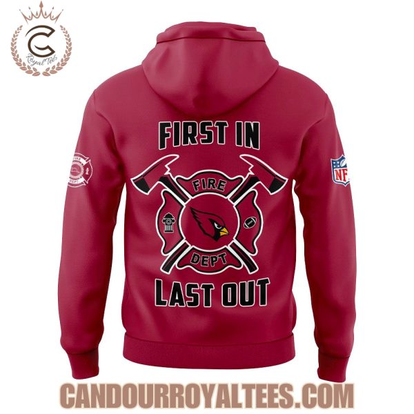 Arizona Cardinals Firefighter Appreciation 2025 Hoodie