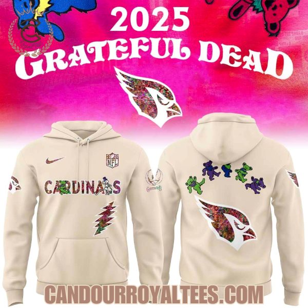Arizona Cardinals Grateful Dead Night 2025 Hoodie