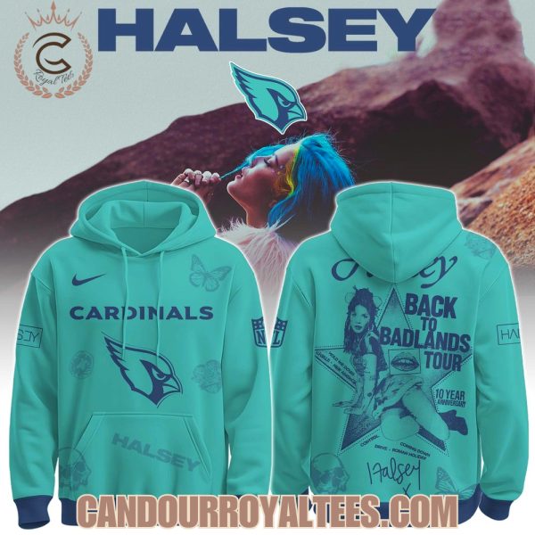 Arizona Cardinals x Halsey Back to Badlands Tour Hoodie