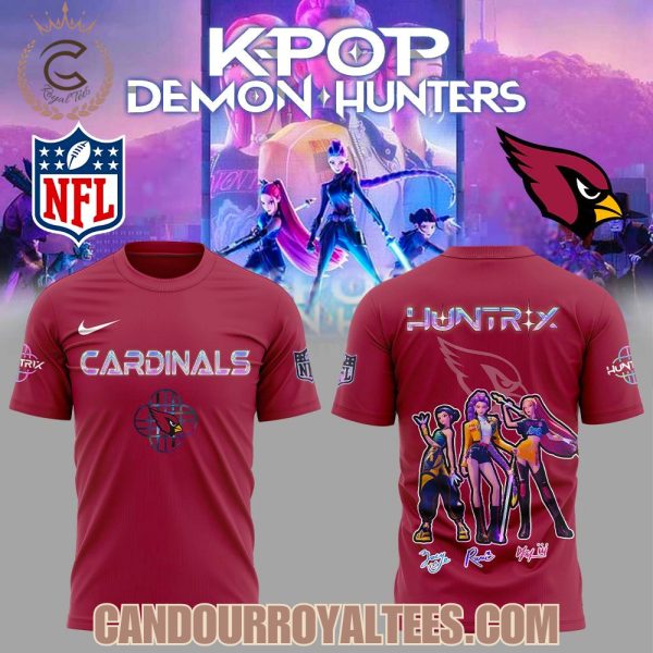 Arizona Cardinals x K-pop Demon Hunters Hoodie