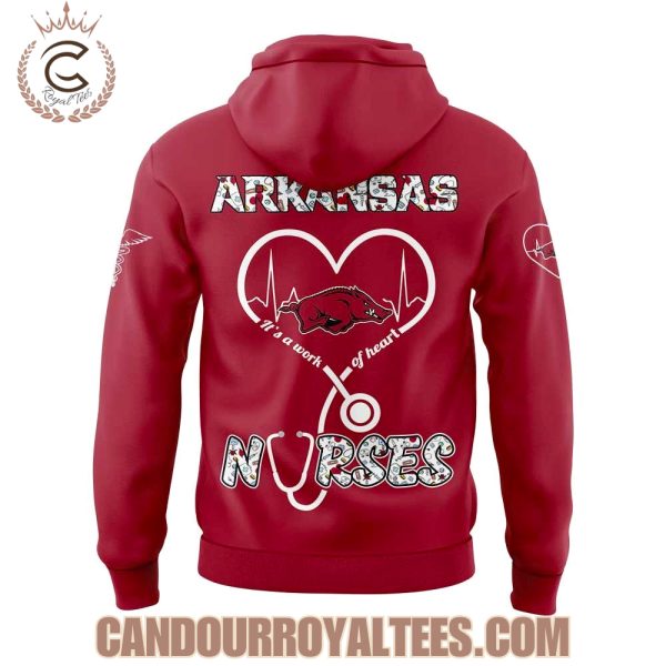 Arkansas Razorbacks x Nurses Appreciation 2025 Hoodie