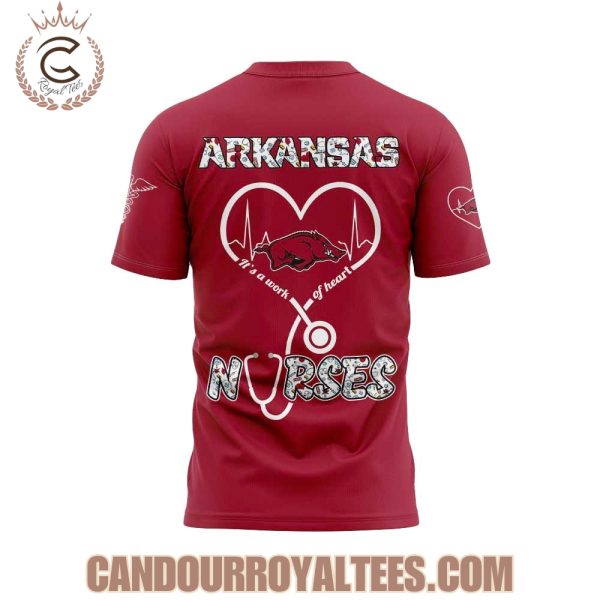 Arkansas Razorbacks x Nurses Appreciation 2025 Hoodie
