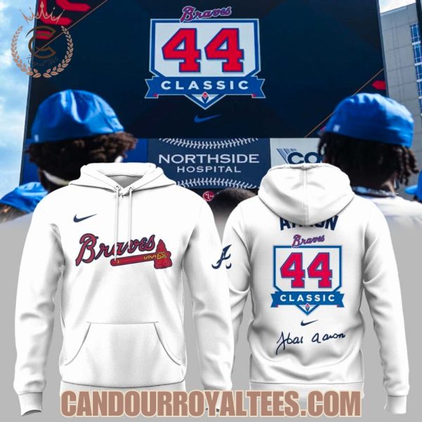 Atlanta Braves – Hank Aaron 44 Classic Hoodie