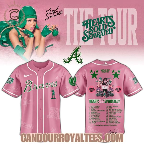 Atlanta Braves x Mariah the Scientist Hearts Sold Separately Tour Jersey