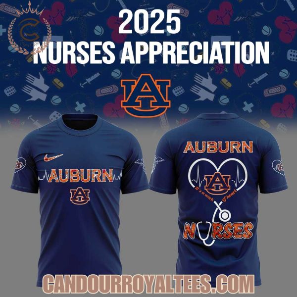 Auburn Tigers x Nurses Appreciation 2025 Hoodie