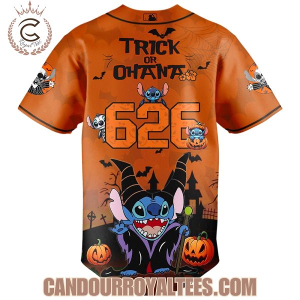 Baltimore Orioles x 626 Lilo & Stitch Trick or Treat Jersey