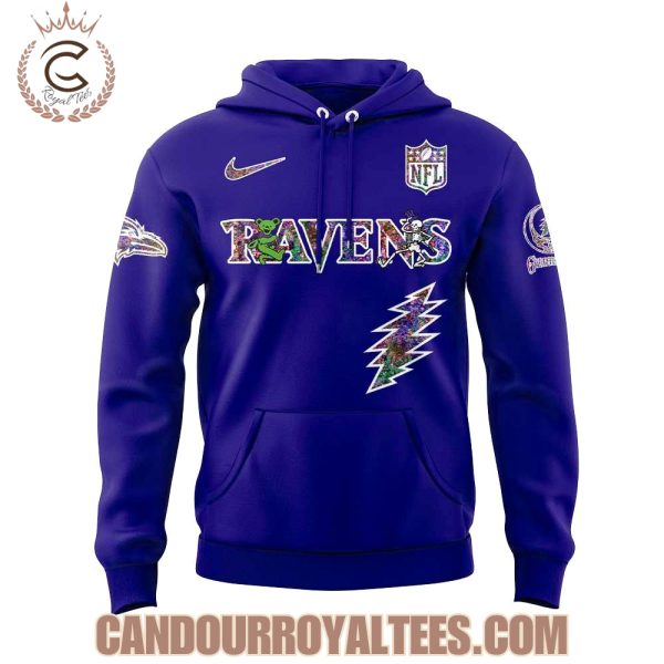Baltimore Ravens Grateful Dead Night 2025 Hoodie