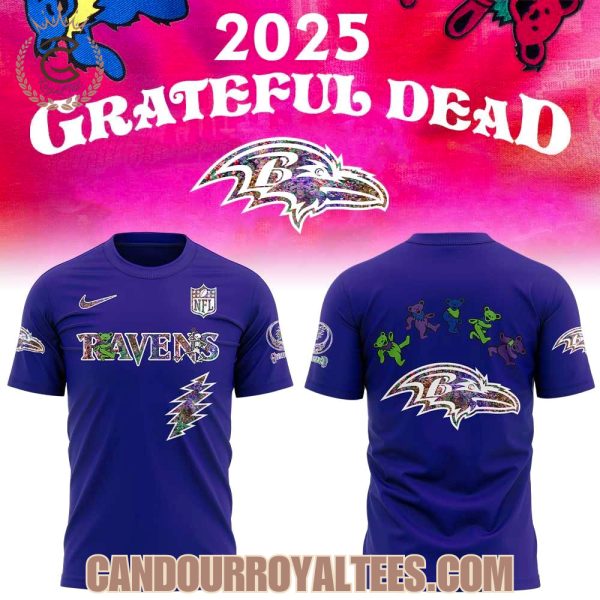 Baltimore Ravens Grateful Dead Night 2025 Hoodie
