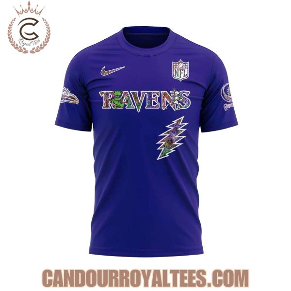 Baltimore Ravens Grateful Dead Night 2025 Hoodie