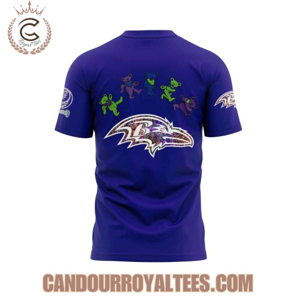 Baltimore Ravens Grateful Dead Night 2025 Hoodie