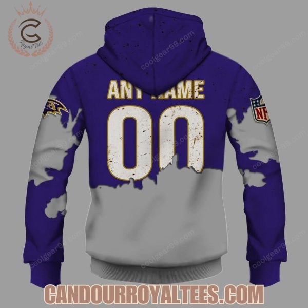 Baltimore Ravens Zombie Halloween Design Hoodie