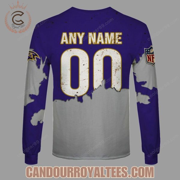 Baltimore Ravens Zombie Halloween Design Hoodie