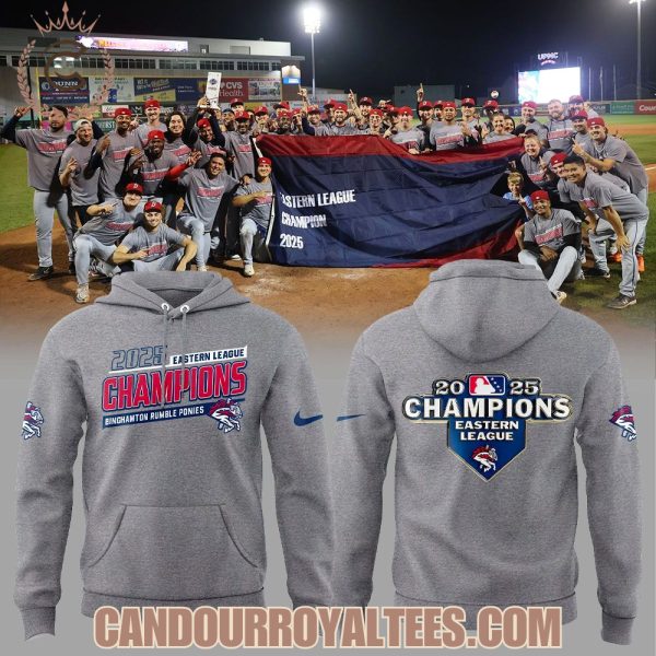 Binghamton Rumble Ponies 2025 Eastern League Champions Tshirt, Hoodie