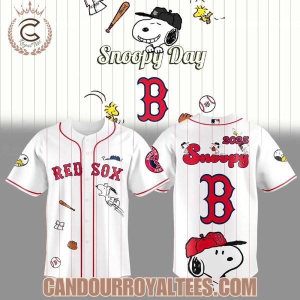Boston Red Sox Snoopy Day Jersey