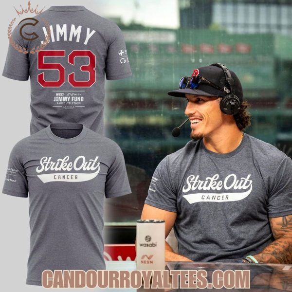 Boston Red Sox Strike Out Cancer Tshirt, Hoodie