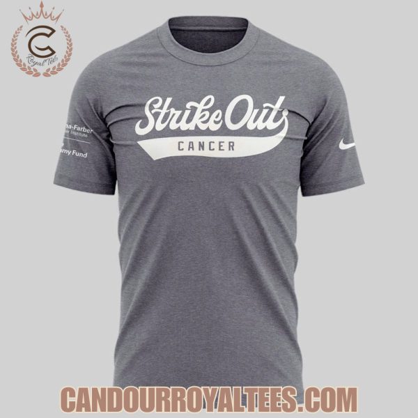 Boston Red Sox Strike Out Cancer Tshirt, Hoodie