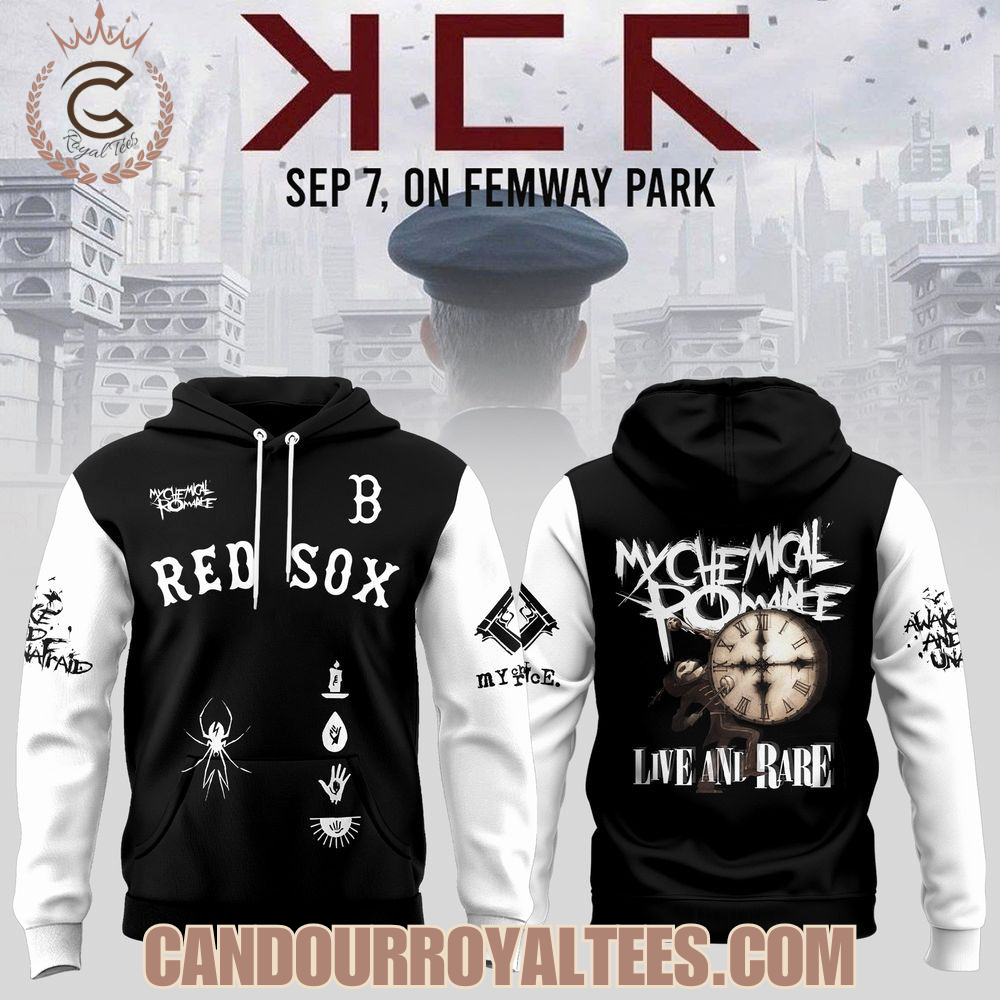 Boston Red Sox x Long Live The Black Parade – My Chemical Romance Hoodie Boston Red Sox x Long Live The Black Parade – My Chemical Romance Hoodie