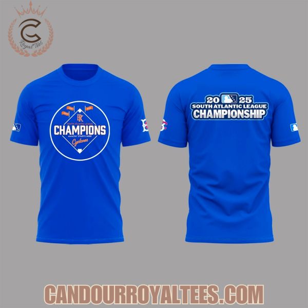 Brooklyn Cyclones South Atlantic League Champions 2025 Tshirt