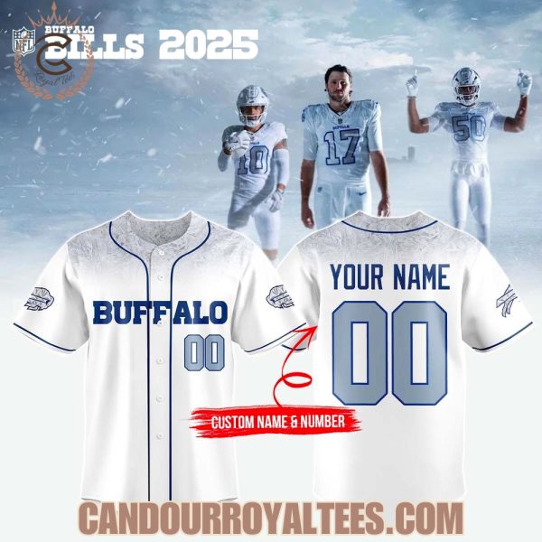 Buffalo Bills 2025 Baseball Jersey