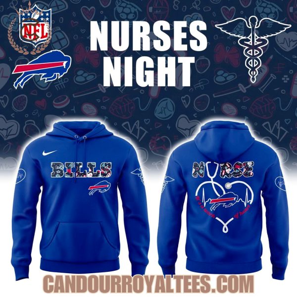 Buffalo Bills Nurses Night Hoodie