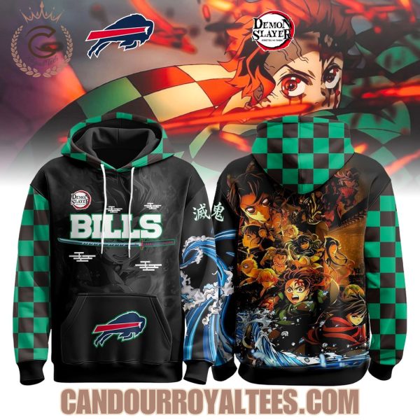 Buffalo Bills x Demon Slayer Infinity Castle 2025 Hoodie