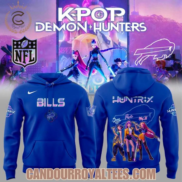 Buffalo Bills x K-pop Demon Hunters Hoodie