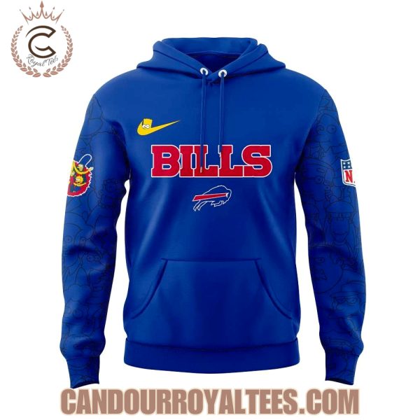 Buffalo Bills x The Simpsons Family Hoodie