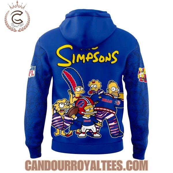 Buffalo Bills x The Simpsons Family Hoodie