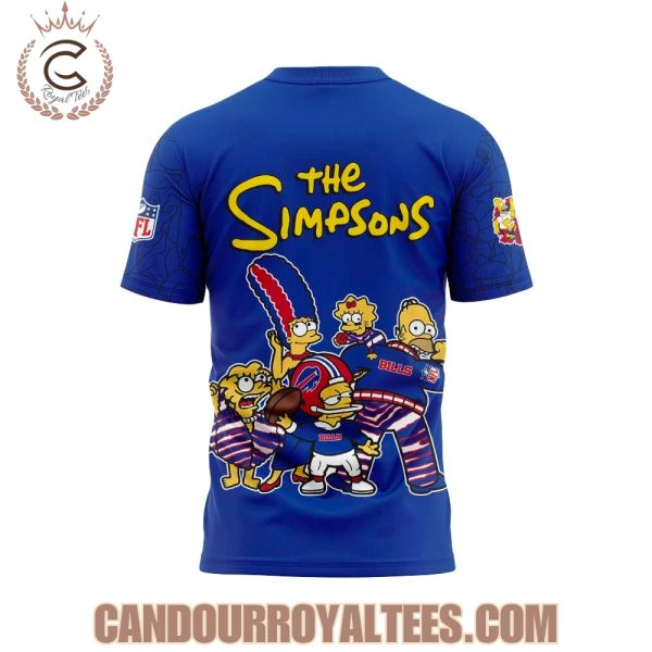 Buffalo Bills x The Simpsons Family Hoodie