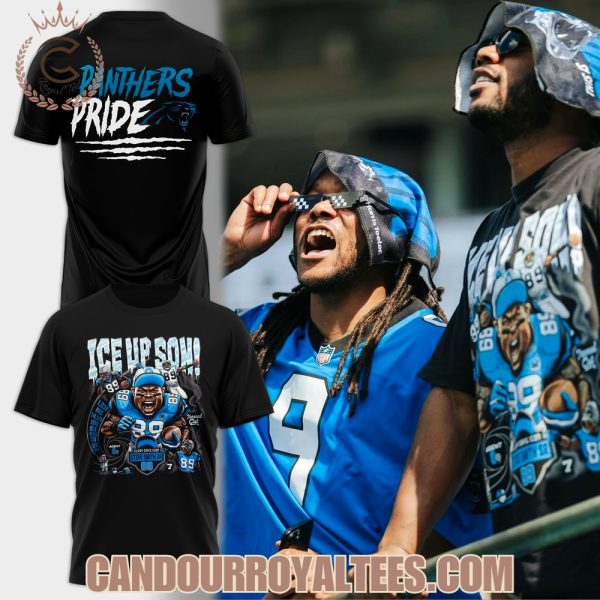 Carolina Panthers Ice Up, Son T-Shirt