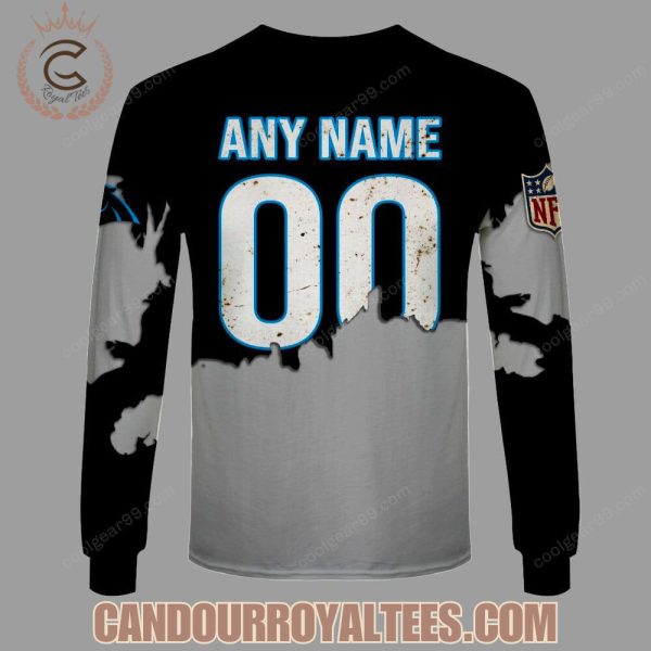Carolina Panthers  Zombie Halloween Design Hoodie