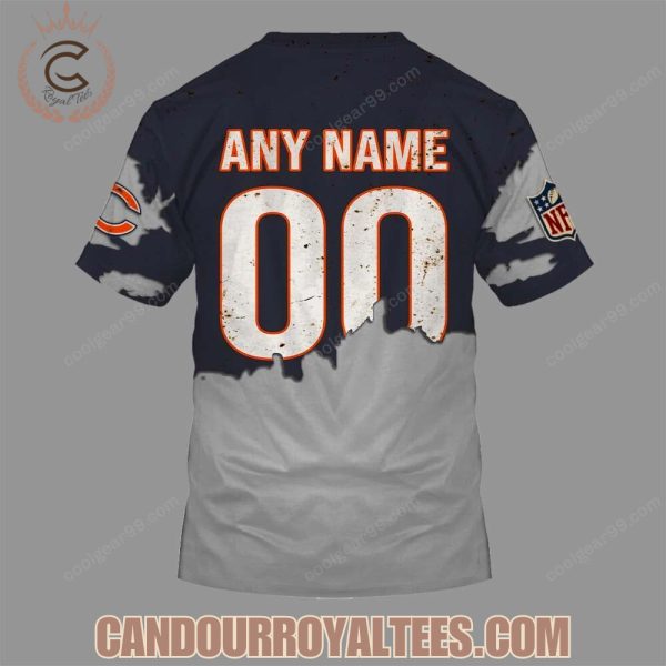 Chicago Bears Zombie Halloween Design Hoodie