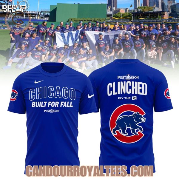 Chicago Cubs 2025 MLB Postseason Tshirt, Hoodie
