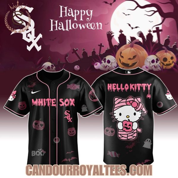 Chicago White Sox x Hello Kitty Cosplay Halloween Jersey