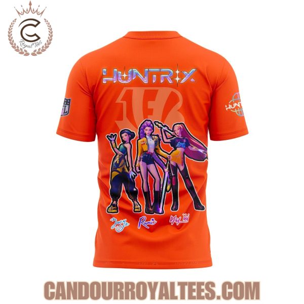 Cincinnati Bengals x K-pop Demon Hunters Hoodie