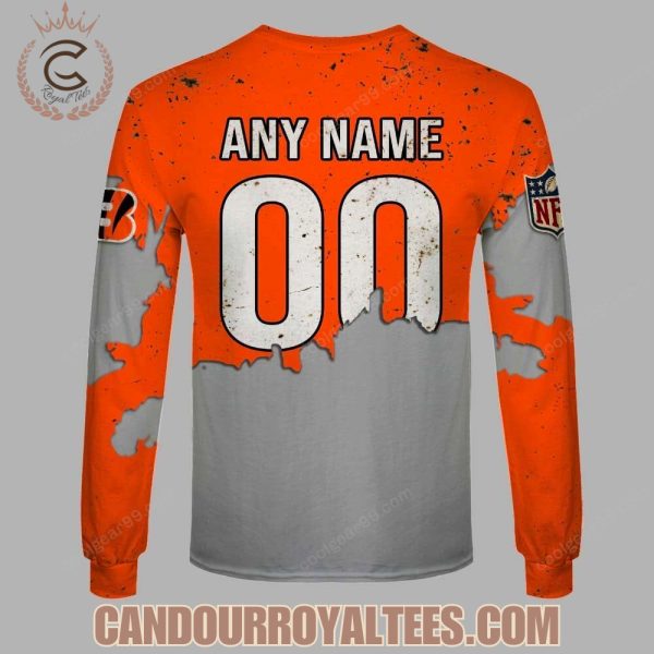 Cincinnati Bengals Zombie Halloween Design Hoodie