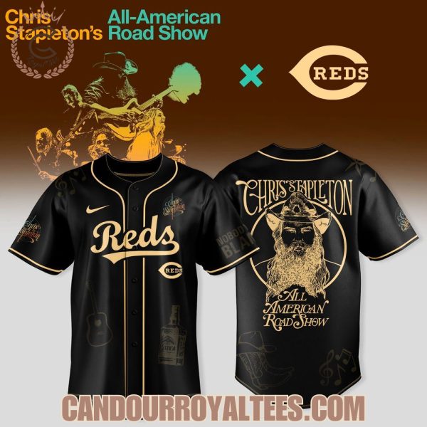 Cincinnati Reds x Chris Stapleton All-American Road Show Jersey