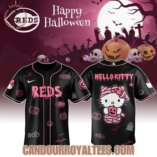 Cincinnati Reds x Hello Kitty Cosplay Halloween Jersey