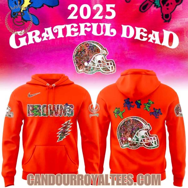 Cleveland Browns Grateful Dead Night 2025 Hoodie